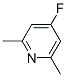 피리딘,4-플루오로-2,6-디메틸-(9CI) 구조식 이미지