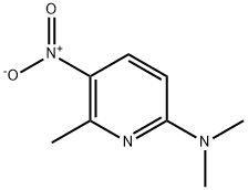 6-(DIMETHYLAMINO)-3-NITRO-2-PICOLINE 구조식 이미지