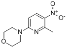 4-{5-nitro-6-methyl-2-pyridinyl}morpholine Structure