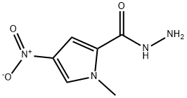 1-METHYL-4-NITRO-1H-PYRROLE-2-CARBOHYDRAZIDE Structure