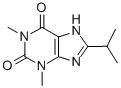 1,3-Dimethyl-8-isopropyl-7H-purine-2,6(1H,3H)-dione Structure
