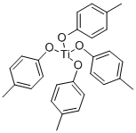 TITANIUM(IV) CRESYLATE 구조식 이미지