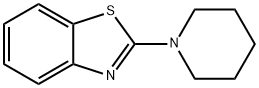2-피페리디노벤조티아졸 구조식 이미지
