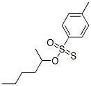 4-Methylbenzenesulfonothioic acid S-hexyl ester Structure