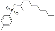 4-메틸벤젠술포노티오산S-데실에스테르 구조식 이미지
