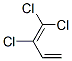 1,1,2-TRICHLORO-1,3-BUTADIENE Structure