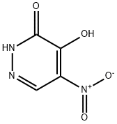 4-HYDROXY-5-NITROPYRIDAZIN-3(2H)-ONE 구조식 이미지