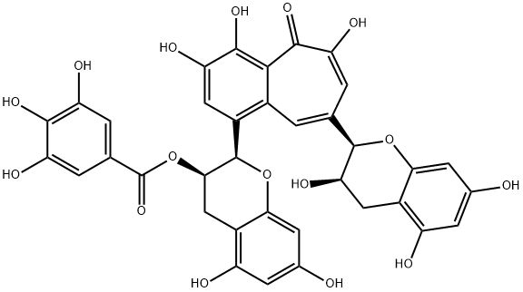 THEAFLAVIN 3'-O-GALLATE Structure