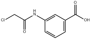 3-(2-CHLORO-ACETYLAMINO)-BENZOIC ACID Structure