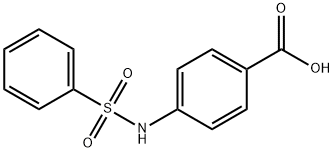 4-BENZENESULFONYLAMINOBENZOIC ACID Structure