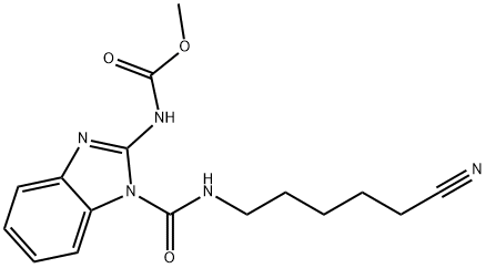 28559-00-4 methyl [1-[[(5-cyanopentyl)amino]carbonyl]-1H-benzimidazol-2-yl]carbamate