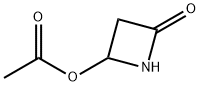 4-Acetoxy-2-azetidinone 구조식 이미지