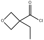 3-옥세탄카르보닐클로라이드,3-에틸-(8CI) 구조식 이미지