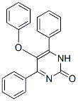 5-Phenoxy-4,6-diphenylpyrimidin-2(1H)-one Structure