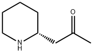 펠레티에린;(R)-1-(2-피페리딜)아세톤 구조식 이미지