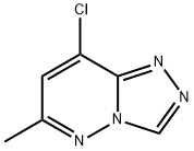 8-클로로-6-메틸[1,2,4]트리아졸로[4,3-B]피리다진 구조식 이미지
