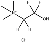 CHOLINE-1,1,2,2-D4 CHLORIDE Structure