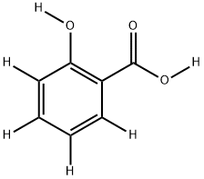 2-HYDROXYBENZOIC ACID-D6 Structure