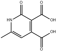 2-Hydroxy-6-Methylpyridine-3,4-dicarboxylic acid Structure