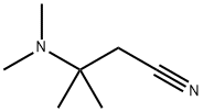 Butanenitrile, 3-(dimethylamino)-3-methyl- (9CI) Structure