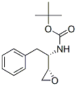 (2S,3S)-N-Boc-3-amino-1,2-epoxy-4-phenylbutane Structure