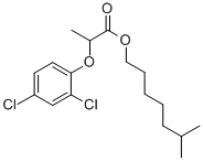 isooctyl 2-(2,4-dichlorophenoxy)propionate Structure