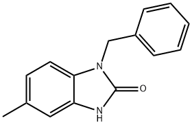 1-Benzyl-5-methyl-1H-benzimidazol-2(3H)-one 구조식 이미지