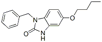 1-Benzyl-5-butoxy-2,3-dihydro-1H-benzimidazol-2-one 구조식 이미지