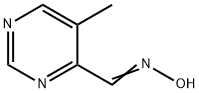 4-Pyrimidinecarboxaldehyde, 5-methyl-, oxime (8CI) Structure
