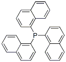 Trinaphthyl phosphine Structure