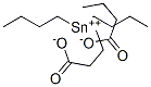 Dibutyric acid dibutyltin(IV) salt Structure