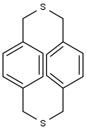 2,11-DITHIA[3.3]PARACYCLOPHANE 구조식 이미지