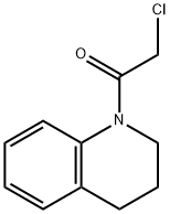 2-CHLORO-1-(3,4-DIHYDRO-2H-QUINOLIN-1-YL)-ETHANONE Structure