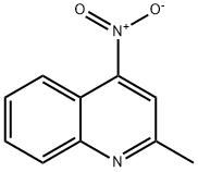 2-METHYL-4-NITROQUINOLINE Structure
