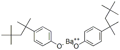 barium bis[p-(1,1,3,3-tetramethylbutyl)phenolate] Structure