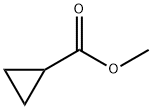Methyl cyclopropane carboxylate 구조식 이미지
