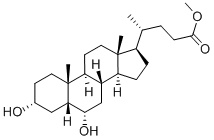 HYODEOXYCHOLIC ACID METHYL ESTER Structure