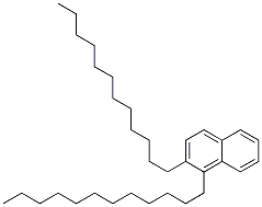 didodecylnaphthalene  Structure