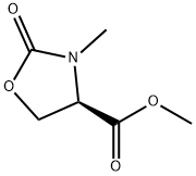 4-Oxazolidinecarboxylicacid,3-methyl-2-oxo-,methylester,(4R)-(9CI) Structure