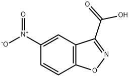 5-nitro-3-carboxybenzisoxazole Structure