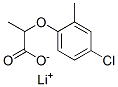 lithium 2-(4-chloro-2-methylphenoxy)propionate Structure