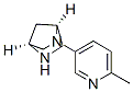 2,5-Diazabicyclo[2.2.1]heptane,2-(6-methyl-3-pyridinyl)-,(1S,4S)-(9CI) Structure