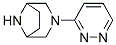 3,8-Diazabicyclo[3.2.1]octane,3-(3-pyridazinyl)-(9CI) 구조식 이미지