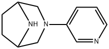 3,8-Diazabicyclo[3.2.1]octane,3-(3-pyridinyl)-(9CI) 구조식 이미지