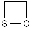 1,2-Oxathietane Structure