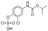 4-HydroxychlorprophaM황산염 구조식 이미지