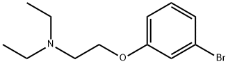 3-(2-DIETHYLAMINO)ETHOXY-BROMOBENZENE Structure