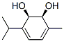 3,5-Cyclohexadiene-1,2-diol,3-methyl-6-(1-methylethyl)-,(1R,2S)-(9CI) 구조식 이미지