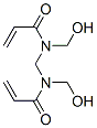 N,N'-methylenebis[N-(hydroxymethyl)acrylamide]  Structure