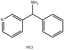 C-페닐-C-피리딘-3-일-메틸아민디히드로클로라이드 구조식 이미지